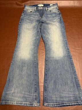 PacSun Men's Light Blue Bootcut Jeans